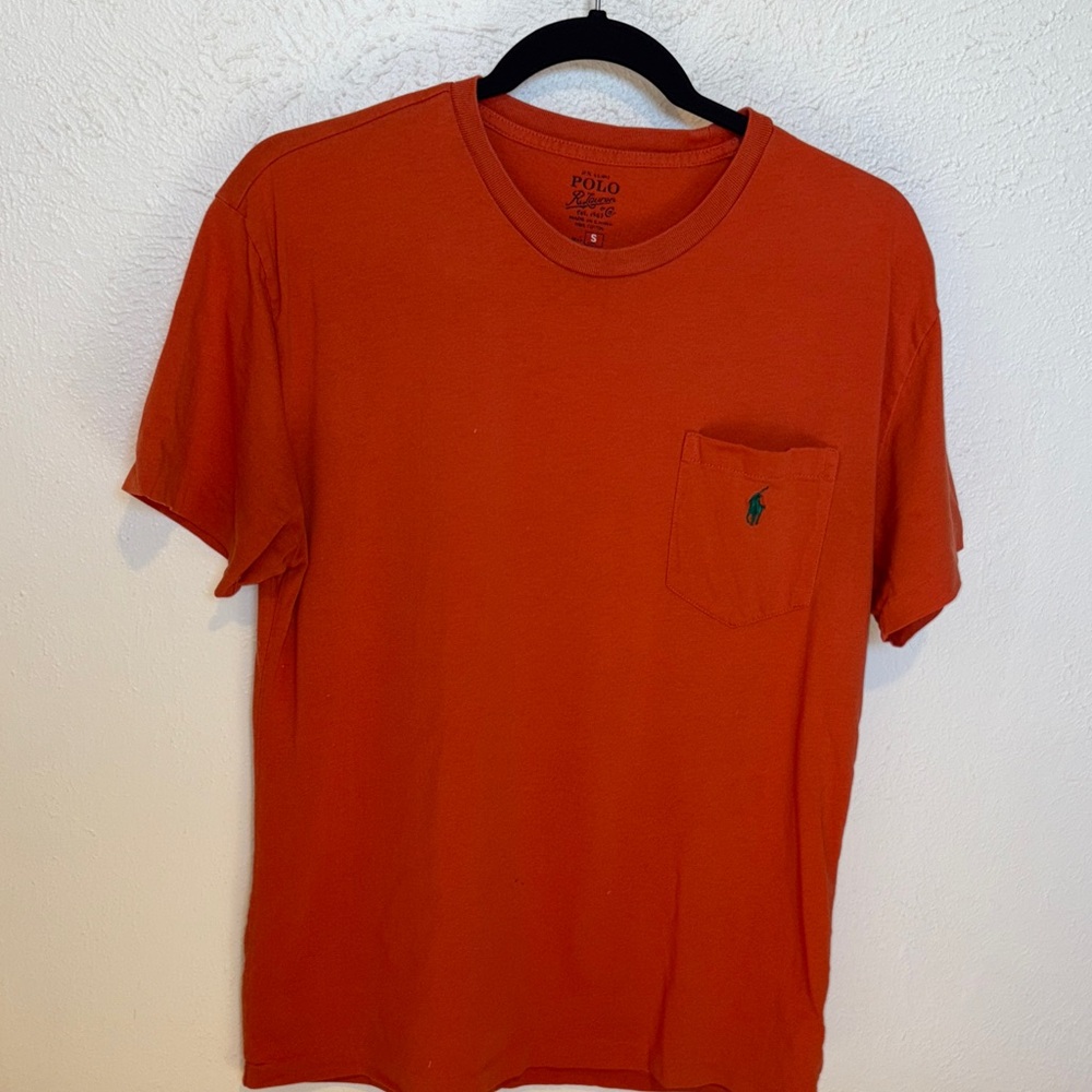 Polo by Ralph Lauren Men's Vibrant Orange Tee